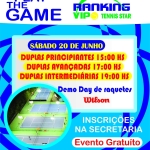 Play The Game Inauguração do RANKING VIP TENNIS STAR